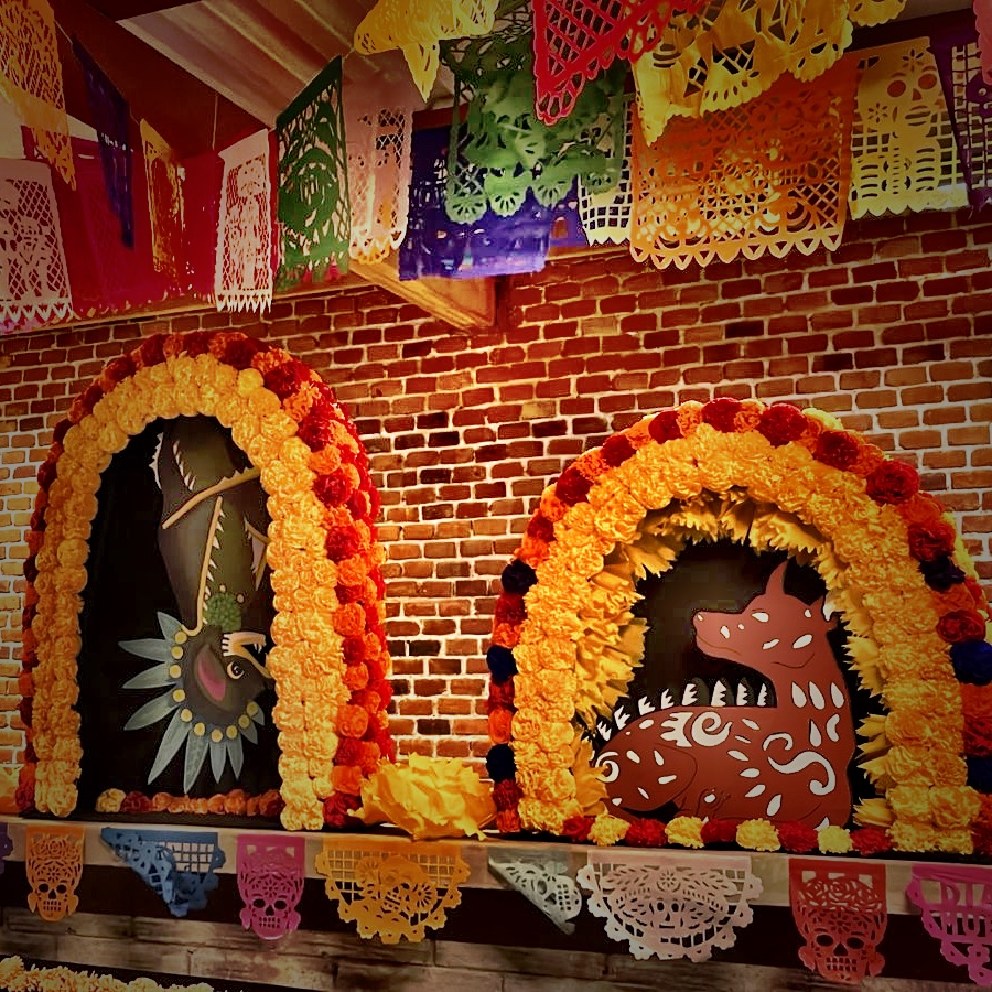 Actividad Cultural Comunitaria: Feria de las Calacas